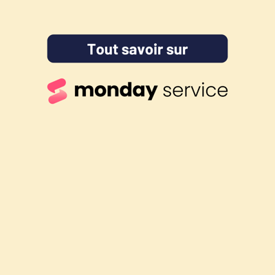 Réinventez votre expérience client grâce à monday Service